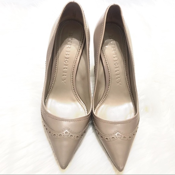 Burberry Shoes - {Burberry} Taupe Pumps Size 39.5EUR